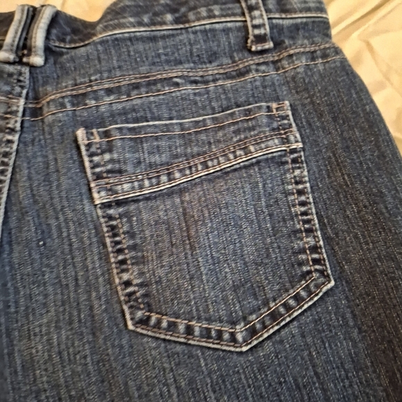 Gloria Vanderbilt Denim Blue Women's Cargo Shorts - Picture 7 of 7